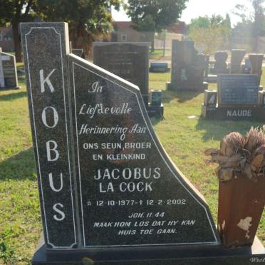 ESTERHUIZEN Jacobus La Cock 1977-2002