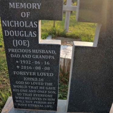 ERASMUS Nicholas Douglas 1932-2016