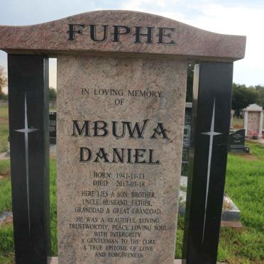 FUPHE Mbuwa Daniel 1941-2017
