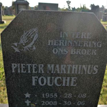 FOUCHE Pieter Marthinus 1955-2008