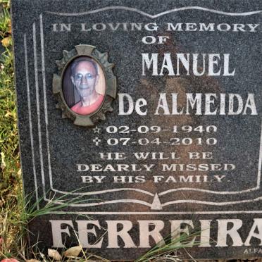 FERREIRA Manuel de Almeida 1940-2010
