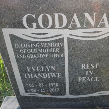 GODANA Evelyn Thandiwe 1958-2012
