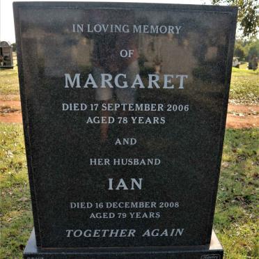 GILCHRIST Ian -2008 &amp; Margaret -2006