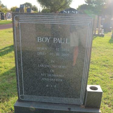 GABASHANE Boy Paul 1954-2005
