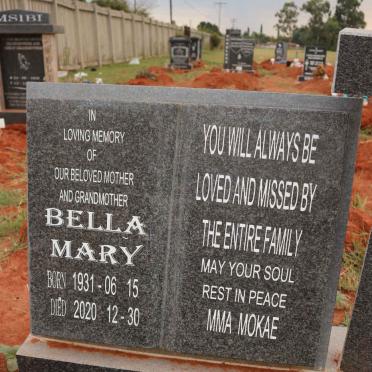 GXAGXISA Bella Mary 1931-2020