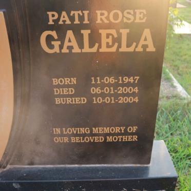 GALELA Pati Rose 1947-2004