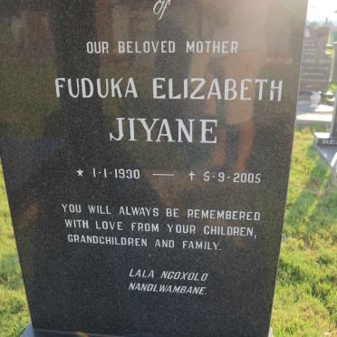 JIYANE Fuduka Elizabeth 1930-2005