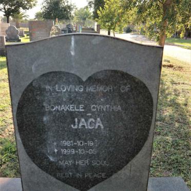 JACA Bonakele Cynthia 1981-1999