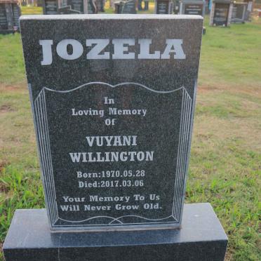 JOZELA Vuyani Willington 1970-2017