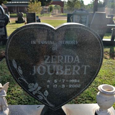 JOUBERT Zerida 1984-2002