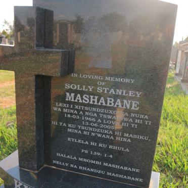 KHUZWAYO Solly Stanley Mashabane 1966-2005