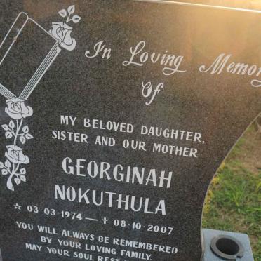 KALAYA Georginah Nokuthula 1974-2007