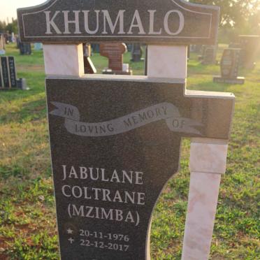 KHUMALO Jabulane Coltrane 1976-2017