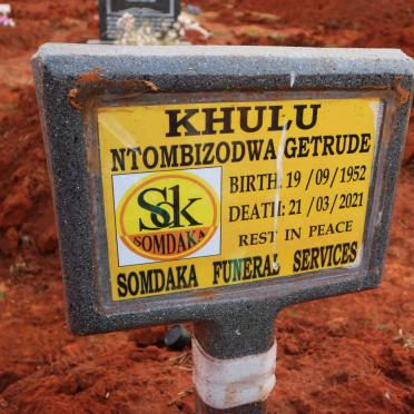 KHULU Ntombizodwa Gertrude 1952-2021
