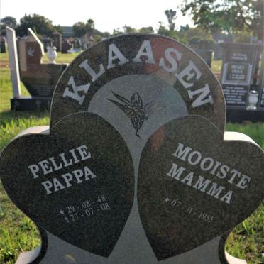 KLAASEN Pappa 1948-2008 &amp; Mamma 1955-