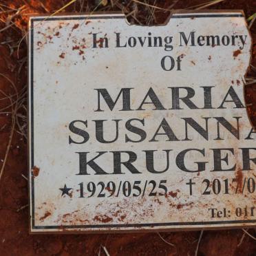 KRUGER Ammi Leo 1924-2020 :: KRUGER Maria Susanna 1929-2017