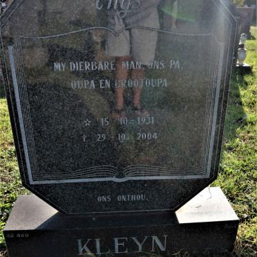 KLEYN Thys 1931-2004