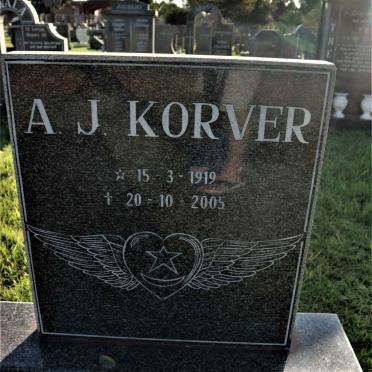 KORVER A.J. 1919-2005