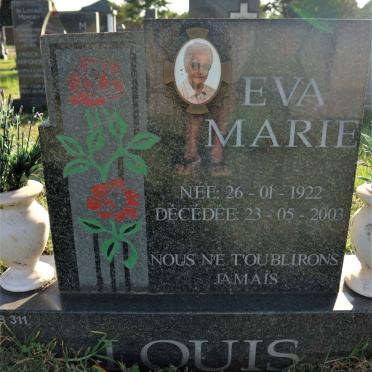 LOUIS Eva Marie 1922-2003