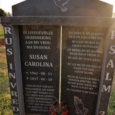 MOWER Susan Carolina 1962-2017