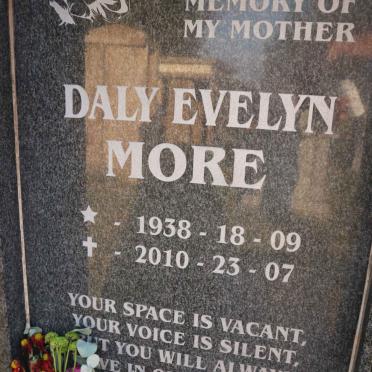 MORE Daly Evelyn 1938-2010
