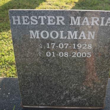 MOOLMAN Hester Maria 1928-2005