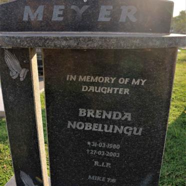 MEYER Brenda Nobelungu 1980-2003