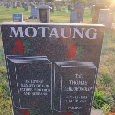 MOTAUNG Tau THOMAS 1975-2019