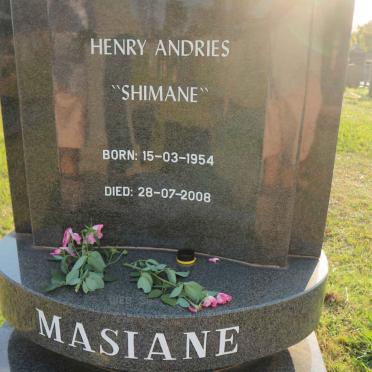 MASIANE Henry Andries 1954-2008