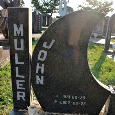 MULLER John 1951-2002