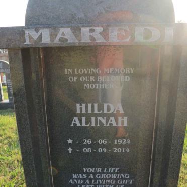 MAREDI Hilda Alinah 1924-2014