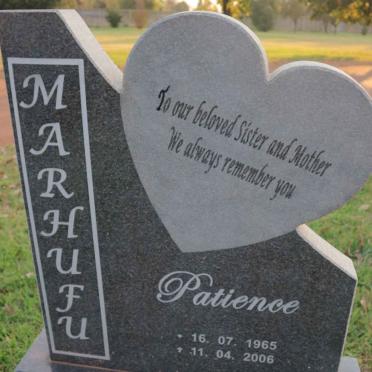 MARHUFU Patience 1965-2006