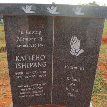 MPOTU Katleho Tshepang 1998-2020