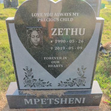 MPETSHENI Zethu 1990-2019