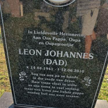 NEL Leon Johannes 1941-2010