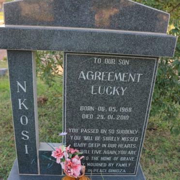 NKOSI Agreement Lucky 1968-2010