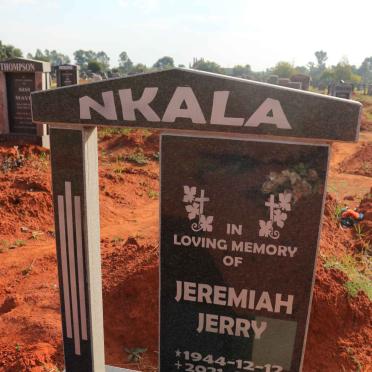 NKALA Jeremiah Jerry 1944-2021
