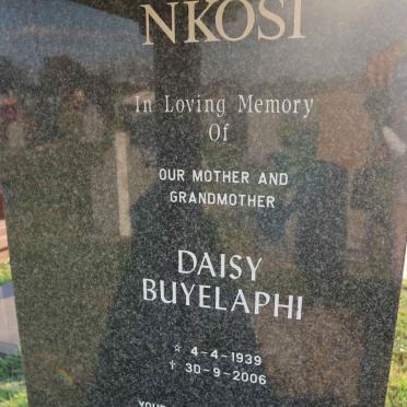 NKOSI Daisy Buyelaphi 1939-2006
