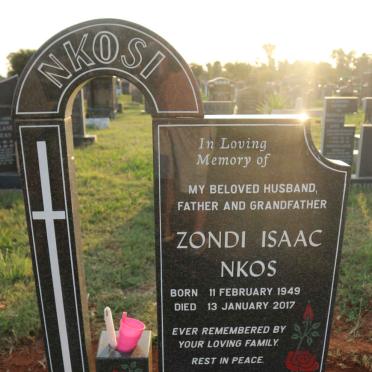 NKOSI Zondi Isaac Nkos 1949-2017