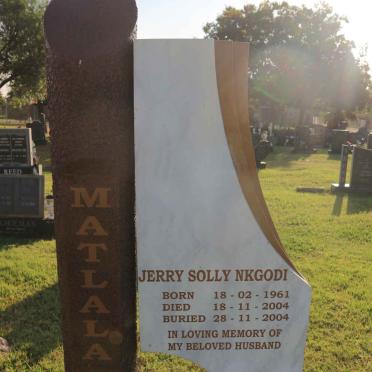 NKGODI Jerry Solly 1961-2004
