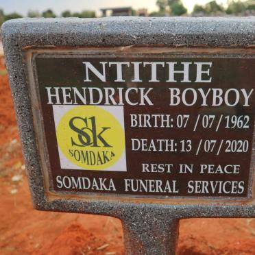 NTITHE Hendrick BoyBoy 1962-2020