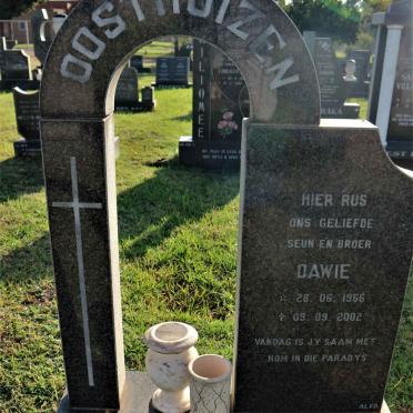OOSTHUIZEN Dawie 1966-2002