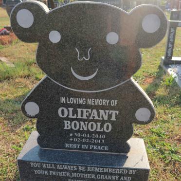 OLIFANT Bonolo 2010-2013
