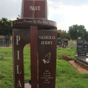 PILA Nkholo Jerry 1965-2017