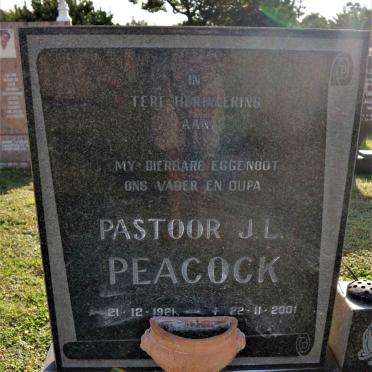 PEACOCK J.L. 1921-2001