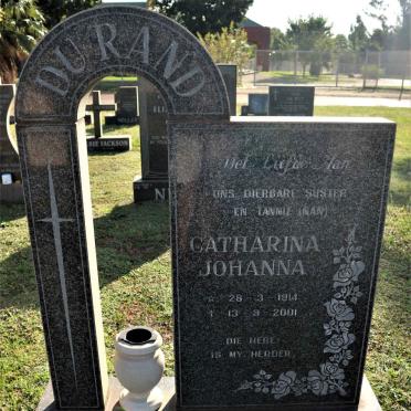 RAND Catharina Johanna, du 1914-2001