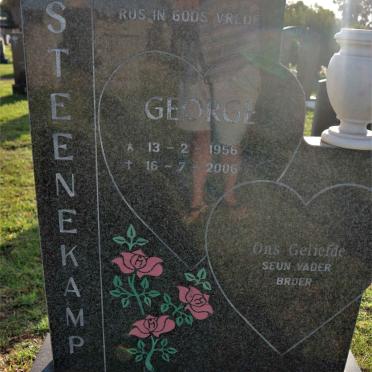 STEENEKAMP George 1956-2006