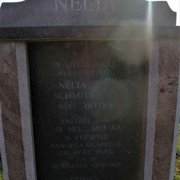 SCHMITT Nelia nee BOTES 1980-2012