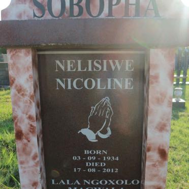 SOBOPHA Nelisiwe Nicoline 1934-2012