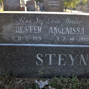 STEYN Hester Angenissa 1919-1999